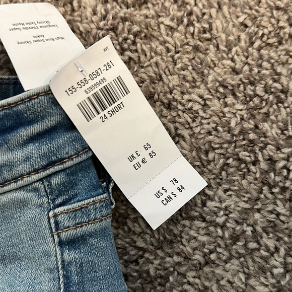 High Rise Super Skinny Abercrombie Jeans - Picture 3 of 4